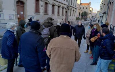 Piétonnisation de la rue Jacquard devant l’école Cornier