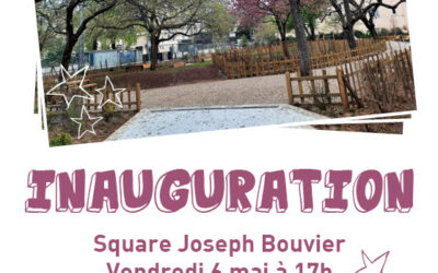 Inauguration du square Joseph Bouvier