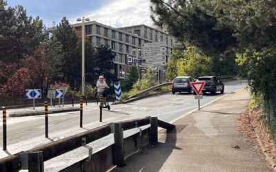 Bataille de chiffre sur l’utilisation de la piste cyclable de la Montée de la Boucle