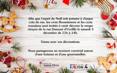 Animations de fin d&rsquo;année sur le plateau