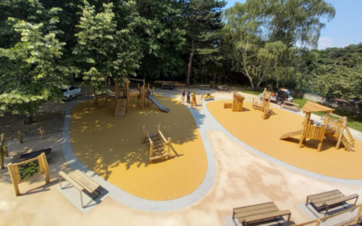 Inauguration de l’aire de jeux du parc de la Cerisaie